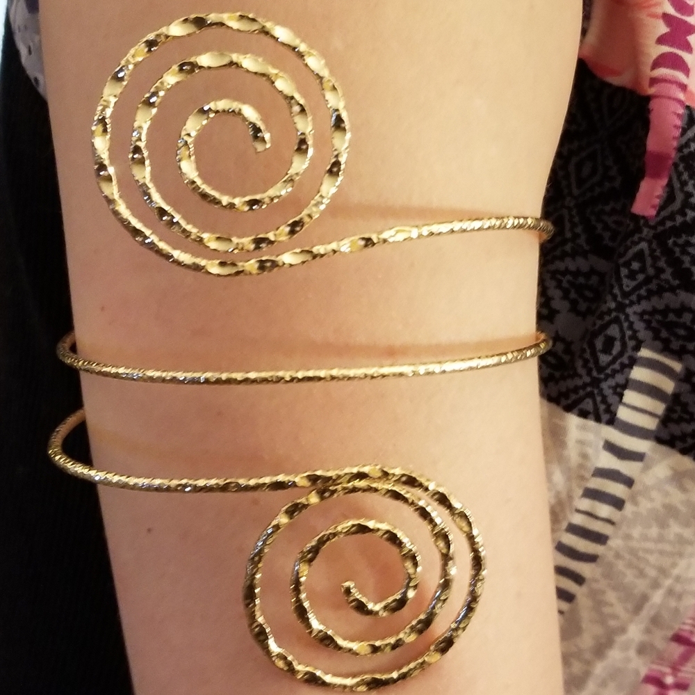 Golden Arm Bracelet